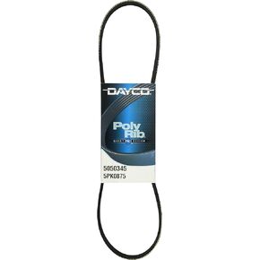 Dayco 5050345 Serpentine Belt , Black