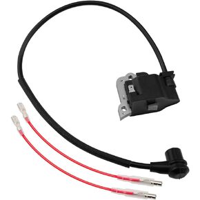 Ignition Coil Fit for Husqvarna Poulan Pro PR46BT PR48BT Backpack Blower, Fit for McCulloch GB355BP, Fit for Craftsman CMXGAAH46BT, Replace 501424329
