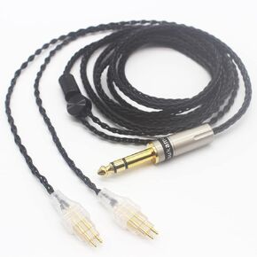 Youkamoo 6.35mm Replacement Upgrade Cable Compatible for Sennheiser HD580 HD600 HD650 HD660S HD58X HD6XX Headphones Upgrade Cable (6.6 ft (2.02 m))