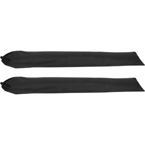 VGEBY Outdoor Camping Tent, 2Pcs Canopy Pole Storage Bag 2Pcs Tent Pole Bag Stuff Sacks for Telescoping Tarp Poles Adjustable Tent Poles Storage Backpacking Packs Tent Pole Bag 24 Inch