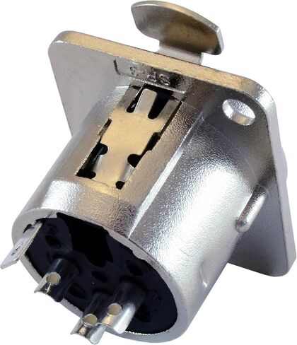 مقبس أنثى GLS Audio XLR ذو 3 دبابيس - مقابس تثبيت على اللوحة من سلسلة D مقاس XLR-F - 20 حزمة in Kuwait