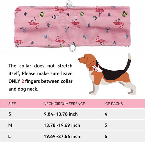 KUDES Dog Cooling Bandana Collar with Recyclable Ice Packs, Pet Dog Adjustable Ice Chill Out Collar Scarf Neck Cooler Wrap for Cat Small Medium Large Dogs Summer (Blue Dogs, Medium) in Kuwait