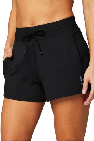 Fabletics Women's Cloud Jersey Short, Buttery Soft, Recycled Fabric, Hidden Pockets, Breathable, Moisture-Wicking in Saudi Arabia