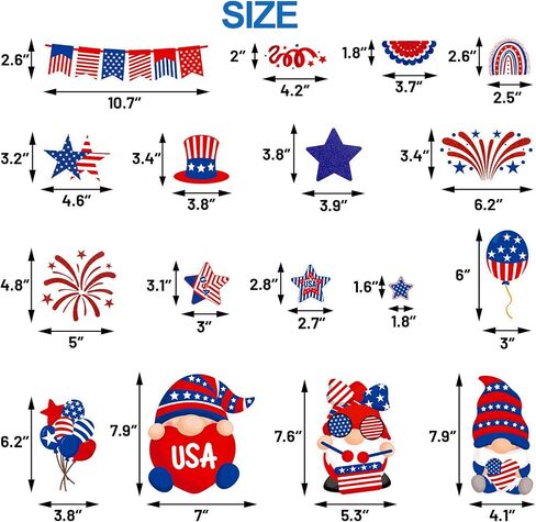 4th of July Window Clings Patriotic Window Clings Stickers Glitter Veterans Day Window Decals Patriotic Independence Day Decorations Red White Blue 6 Sheets in Saudi Arabia