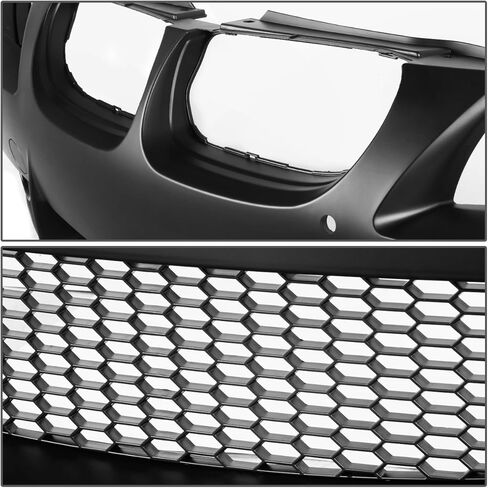 DNA Motoring FBP-FL-002 Polypropylene ABS Front Bumper+Fog Light (M5 Style) [For 96-03 BMW E39], Black in Kuwait