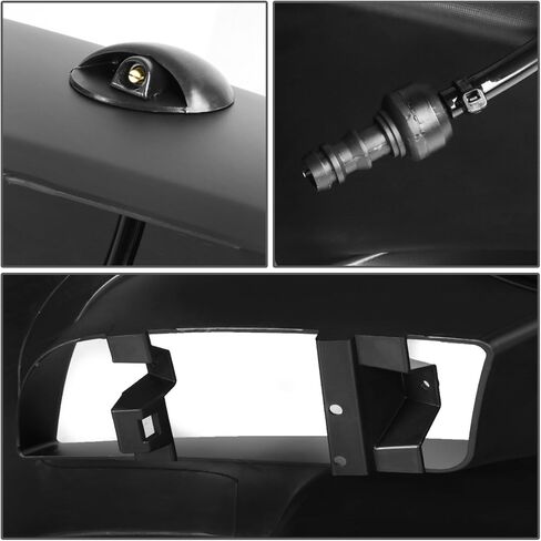 DNA Motoring FBP-FL-002 Polypropylene ABS Front Bumper+Fog Light (M5 Style) [For 96-03 BMW E39], Black in Kuwait