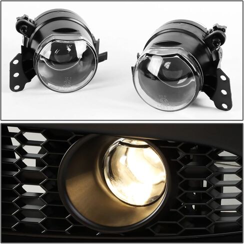 DNA Motoring FBP-FL-002 Polypropylene ABS Front Bumper+Fog Light (M5 Style) [For 96-03 BMW E39], Black in Kuwait