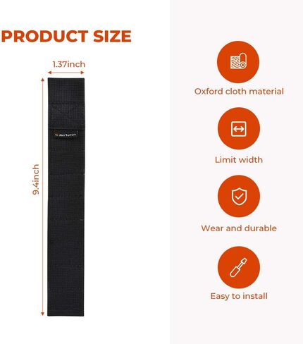 أشرطة تحديد الباب JoyTutus متوافقة مع Wrangler، عبوتان محدثتان للخدمة الشاقة وحزام فحص تحديد الباب القوي القابل للتعديل لـ Wrangler CJ YJ TJ JK JKU JL JLU 1996 إلى 2024 تحميل 1000 رطل in Saudi Arabia