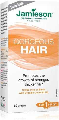Jamieson Laboratories Gorgeous Hair, 60 softgels in Saudi Arabia