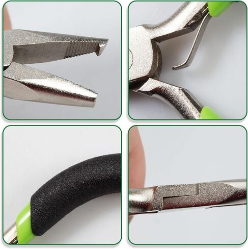SPEEDWOX 3 Inches Split Ring Opening Pliers, Jump Ring Opening Pliers, Ring Opening Pliers Small, Split Ring Pliers for Small Split Rings Key Chain Jewelry Beading Repair Making Supplies in Saudi Arabia