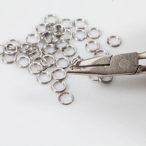 SPEEDWOX 3 Inches Split Ring Opening Pliers, Jump Ring Opening Pliers, Ring Opening Pliers Small, Split Ring Pliers for Small Split Rings Key Chain Jewelry Beading Repair Making Supplies in Saudi Arabia