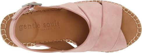 صندل نسائي من Gentle Souls Claudia Espadrille بكعب عريض in Saudi Arabia