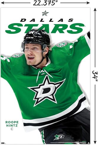 Trends International NHL Dallas Stars Roope Hintz Feature Series 23 Wall Poster in Saudi Arabia