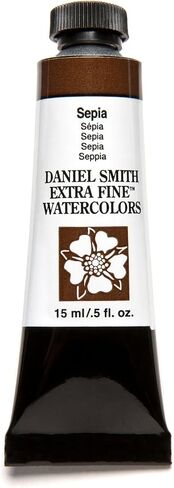 Daniel Smith Extra Fine Watercolor 15ml Paint Tube, Sepia (284600103), 0.5 Fl Oz (Pack of 1) in Saudi Arabia