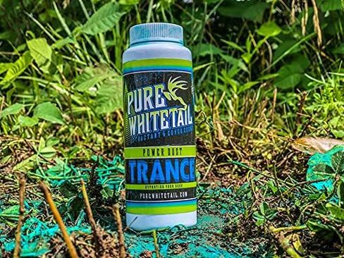 Pure Whitetail | Trance Power Dust | All Season Natural Overhanging Licking Branch Mock Scrape Powder | Hunting Scent Eliminator | Cover Scent | Buck Scent Deer Scrape | 4 oz Bottle in Kuwait