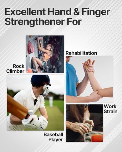 مدرب قوة القبضة، جهاز تمارين تقوية الساعد من السيليكون، تصميم مريح لتمرين فعال لليد والساعد in Kuwait
