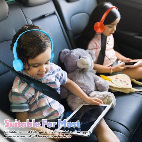30 Pack Classroom Headphones Bulk Kids Headphones Student Headphones Wired Class over Head Earbud on Ear Set with 3.5 mm Plug 10 Colors Adjustable with Microphone Headset Earphone for Library in Saudi Arabia