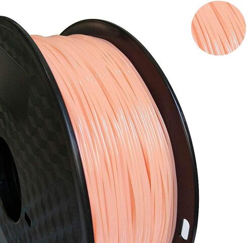 Skin Tone TPU Filament 98a 1.75mm 1KG 3D Printer 2.2LBS Spool 3D Printing Flexible Materials Beige Pink Flesh Color in Saudi Arabia