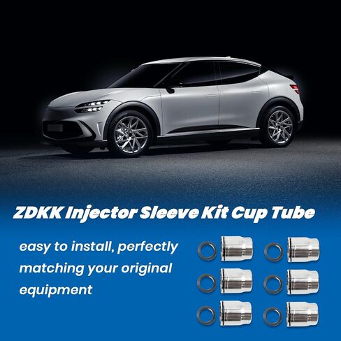 ZDKK 3686961 حاقن الوقود كم عدة كأس أنبوب 6 قطعة صالح ل ISX15 أجزاء محرك الديزل قطع غيار ما بعد البيع استبدال OE 3686961 3686883 3687210 in Saudi Arabia