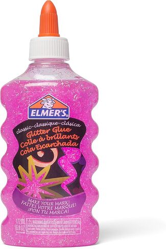 Elmer's 2022912 Liquid Glitter Glue, Washable, Gold, 6 Ounces, 1 Count in Saudi Arabia