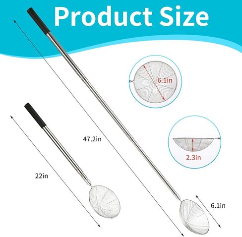 قطعتان من منخل رمال الشاطئ الجديد، منخل أسنان القرش ومجرفة الصخور مع حقيبة تجميع الصدفة - مجرفة مغرفة الشاطئ وأداة غربلة لالتقاط الأصداف وتمشيط الشاطئ وصيد الصخور in Kuwait