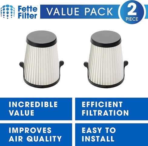 49-90-1950 HEPA Filter Replacement Compatible with Milwaukee 49-90-1950 HEPA Filter Replacement for M12 0850-20 Compact Vacuum. Includes 2 Premium Replacemnts. in Saudi Arabia