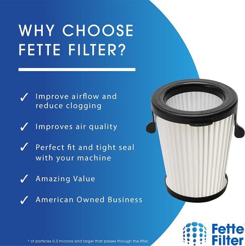 49-90-1950 HEPA Filter Replacement Compatible with Milwaukee 49-90-1950 HEPA Filter Replacement for M12 0850-20 Compact Vacuum. Includes 2 Premium Replacemnts. in Saudi Arabia