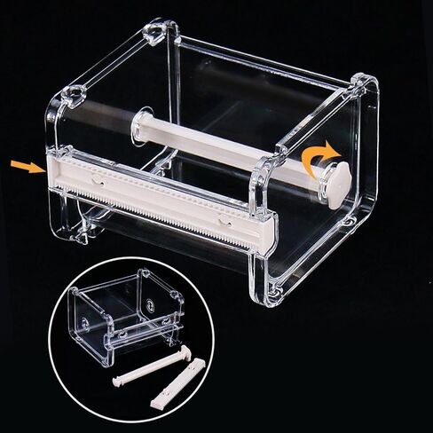 2 Packs Washi Tape Dispenser Cutter,Roll Tape Holder Organizer,Masking Tape Desktop Tape DIY Sticker Roll Tape Cutter,Washi Tape Box Holder Storage in Saudi Arabia