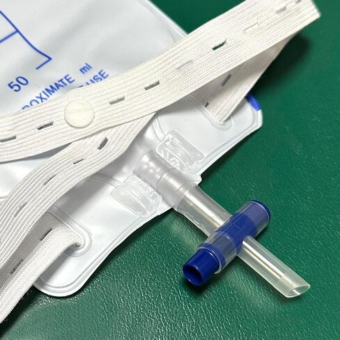 3 قطع 1000 مل حقيبة الساق حقيبة الصرف البولية، حقيبة جمع البول مع الأنابيب، صمام مضاد للارتجاع in Kuwait