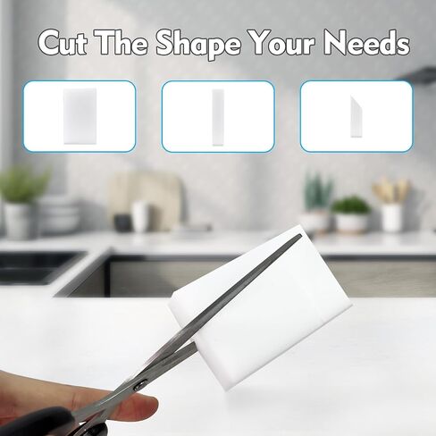 Magic Sponge Eraser,10 Pack 2X Density Extra Thick Melamine Sponge,Household Extra Large Cleaning Pads，Melamine Foam, No Scratches Cleaning Sponge,Multi-Purpose Bathroom,Floor, Kitchen in Saudi Arabia