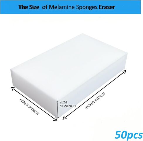 Magic Sponge Eraser,10 Pack 2X Density Extra Thick Melamine Sponge,Household Extra Large Cleaning Pads，Melamine Foam, No Scratches Cleaning Sponge,Multi-Purpose Bathroom,Floor, Kitchen in Saudi Arabia