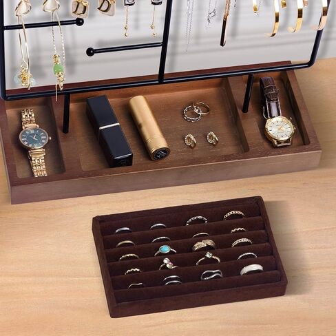 ProCase Earring Holder Jewelry Organizer Stand Bundle with 4-Tier Jewelry Organizer Stand Necklace Holder in Saudi Arabia