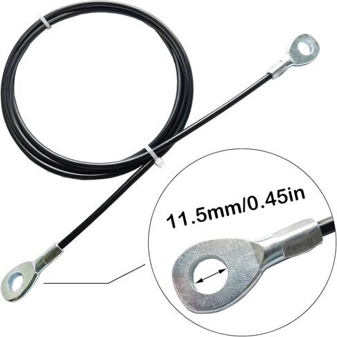 كابل بكرة اللياقة البدنية Mi Metty، كابل بكرة كابل صالة الألعاب الرياضية المنزلية قابل للتعديل، كابل لياقة بدنية بديل لملحقات آلة البكرة، كابل بكرة عالي التحمل سميك 5 مم لصالة الألعاب الرياضية المنزلية in Kuwait