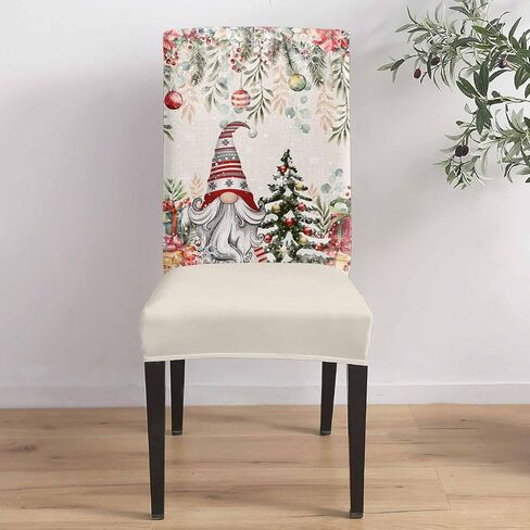 Savannan Chair Covers for Dining Room Set of 6,Stretch Dining Chair Slipcover Removable Chair Protector Covers, Watercolor Peacock Feather Teal Blue Turquoise Floral Green Leaf in Kuwait