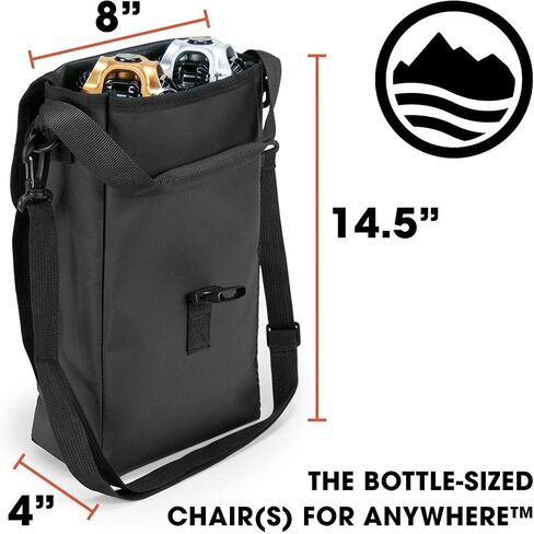 CLIQ Chair Bag for Portable Chairs - Fits 2 Chairs - Bag for Lightweight Folding Chair for Camping - Bag Holds 2 Chairs - Perfect for Outdoor Adventures in Saudi Arabia