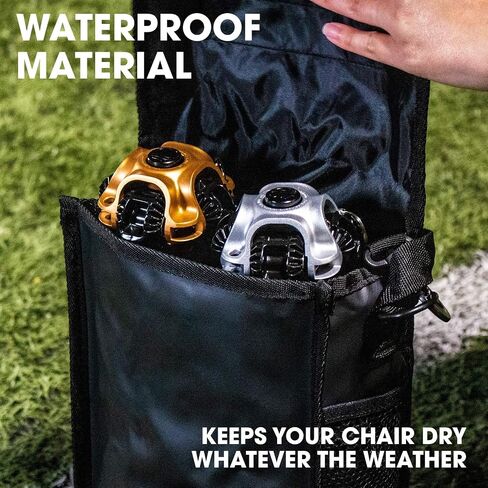 CLIQ Chair Bag for Portable Chairs - Fits 2 Chairs - Bag for Lightweight Folding Chair for Camping - Bag Holds 2 Chairs - Perfect for Outdoor Adventures in Saudi Arabia