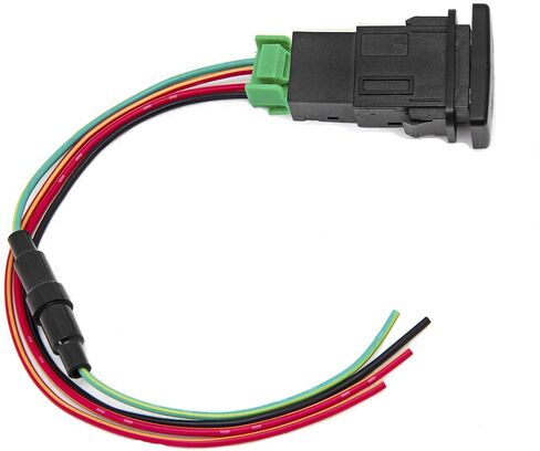 Fog Lights Switch for Toyota Push Button Amber Orange 38mm in Saudi Arabia