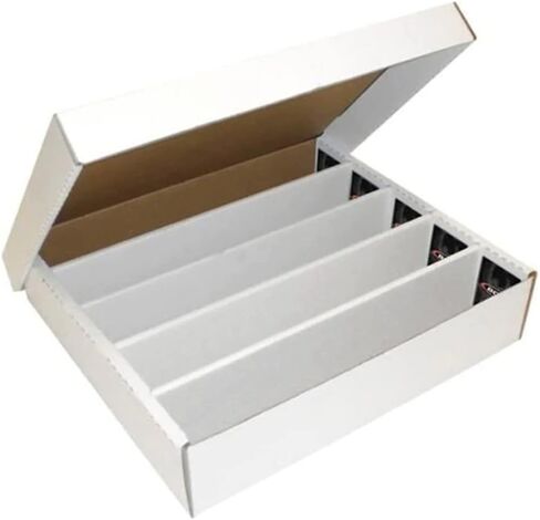 BCW Super Monster 5 Row, Corrugated Cardboard, Storage Box for Sports/Trading Cards (Holds 5000 Cards) in Saudi Arabia