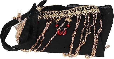 Hanfu Face Veil Vintage Elegant Ancient Headwear Artistic Photos Classical Dance Anti-ultraviolet Chinese Hanfu Accessories in Saudi Arabia