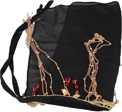 Hanfu Face Veil Vintage Elegant Ancient Headwear Artistic Photos Classical Dance Anti-ultraviolet Chinese Hanfu Accessories in Saudi Arabia