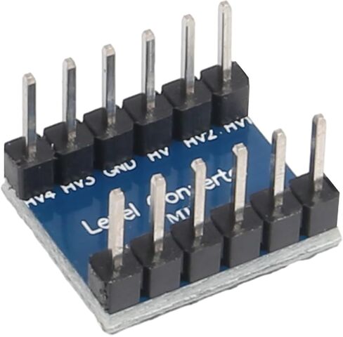 AITIAO 10 قطع 4 قنوات IIC I2C محول المستوى المنطقي وحدة ثنائية الاتجاه ملحومة مسبقًا 3.3 فولت إلى 5 فولت محول لـ Raspberry Pi وأجهزة التحكم الدقيقة الأخرى in Saudi Arabia