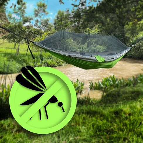 خيمة أرجوحة للتخييم مع قماش القنب المقاوم للماء، وذبابة الطقس الممطر، وغطاء الخيمة، وناموسية، وأرجوحة خيمة هافن، احصل على حقيبة ظهر صغيرة مقاومة للماء مجانًا، إنها حقيبة جافة مريحة، وحقيبة مقاومة للماء سعة 10 لتر in Saudi Arabia