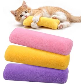 Cat Toys Pillows 3 Pack, Interactive Kicker Toy for Indoor Cat and Kitten in Kuwait