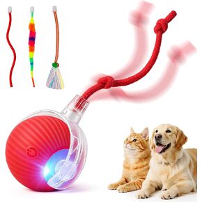 Interactive Automatic Rolling Electronic Stimulation Chase Ball Cat Dog Toy in Kuwait