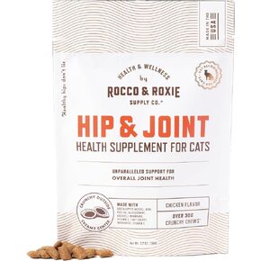 Rocco & Roxie Senior Cat Hip & Joint Chews, Glucosamine, Over 300ct in Kuwait