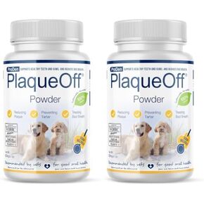 ProDen PlaqueOff Powder for Dogs - Dog Tartar and Plaque Remover - 60g in Saudi Arabia
