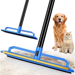 BUVE 2 in 1 Carpet Rake for Pet Hair Removal Tool in Kuwait