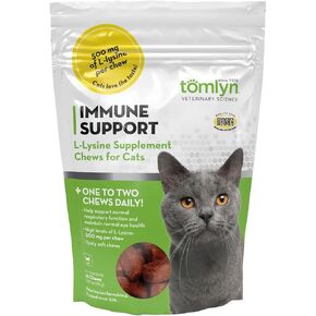 Tomlyn L-Lysine, Immune Support Chews for Cats, 30 Count in Kuwait