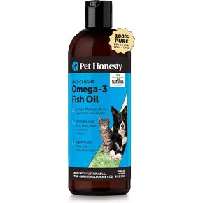 Pet Honesty Vet Recommended Salmon Oil for Dogs and Cats, 32oz in Saudi Arabia