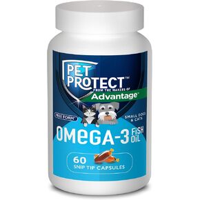 Pet Protect Omega-3 Supplement for Medium & Large Dogs, 60ct in Kuwait
